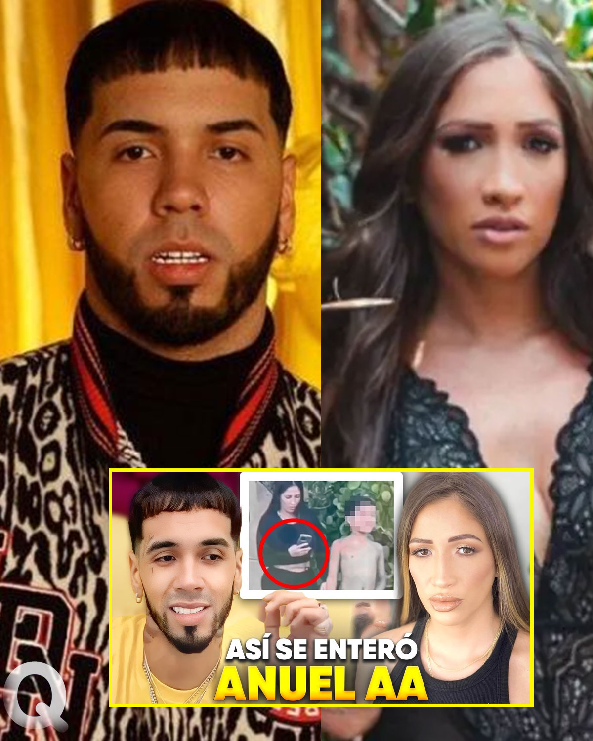 Tildan Novia de Anuel, Laury Saavedra de ser Hombre. Así Reaccionó